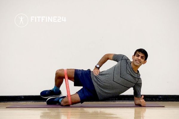 Band Hip Abductions: Guide to Targeting Your Hips-fitfine24