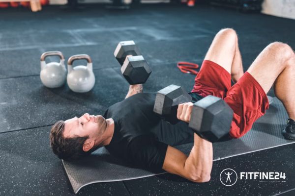 Floor Press Exercises and Its Health Benefits, Techniques, and Tips | FitFine24