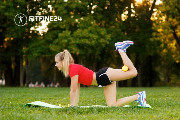 Donkey Kick Workout: Boost Glutes and Core Strength | FitFine24 And