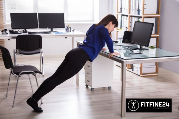 Desk Pushups: The Trendy Office Workout You Can’t Ignore