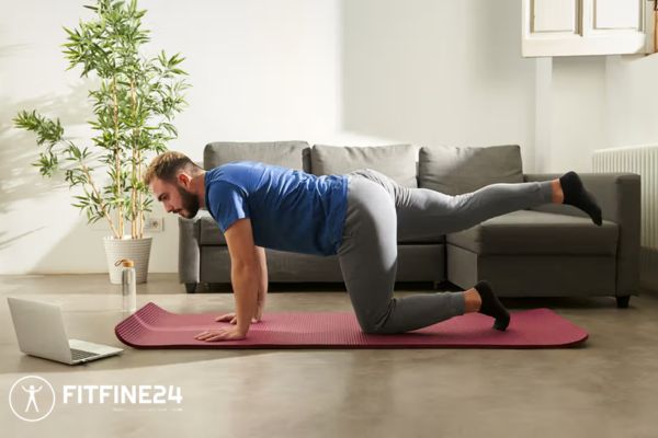 Donkey Kick Workout: Boost Glutes and Core Strength | FitFine24 And