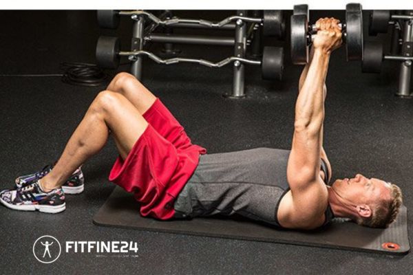 Floor Press Exercises and Its Health Benefits, Techniques, and Tips | FitFine24