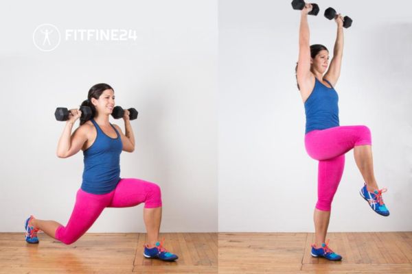 Workout Reverse Lunge: Benefits, Variety & Tips | FitFine24