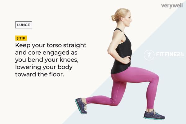 Workout Reverse Lunge: Benefits, Variety & Tips | FitFine24