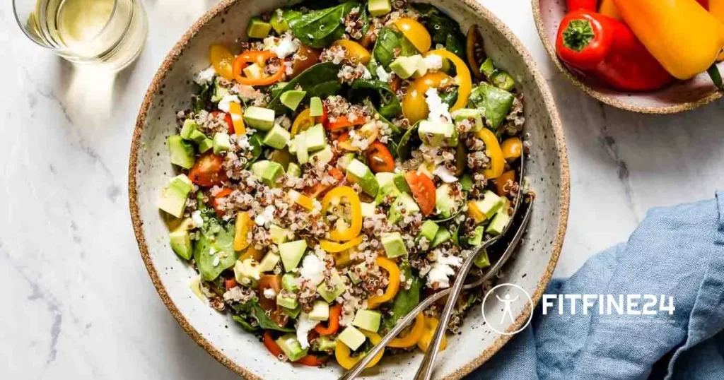 Avocado Quinoa Power Salad Best Healthy Recipe for Fitness