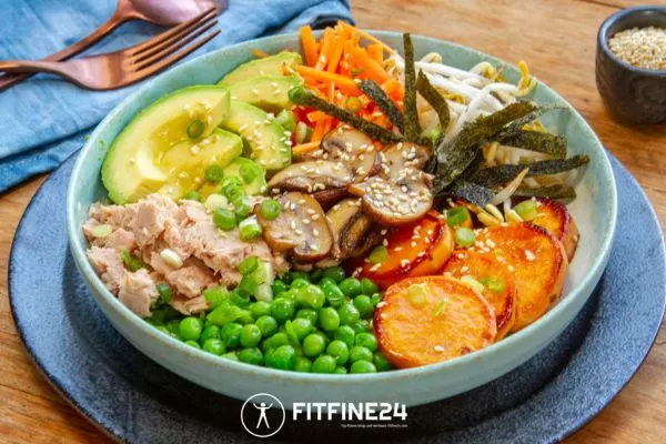 Dense Nutrition- Avocado and Sweet Potato Power Bowl