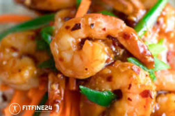 Save Print Honey Garlic Shrimp Stir-Fry | FitFine24 Tonight I made a terrific recipe that did not take long at all and the dinner was amazing!